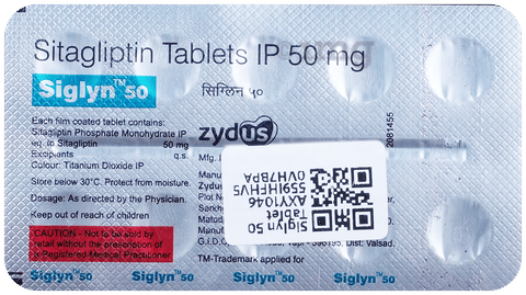 Siglyn 50 Tablet image Siglyn 50 Tablet image