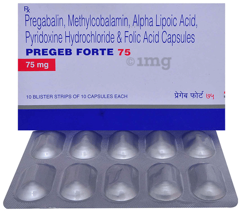 Pregeb Forte 75 Capsule 1