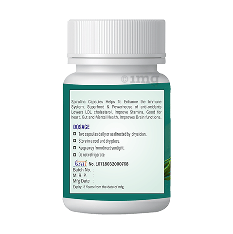 Pharmtech Spirulina Capsule image Pharmtech Spirulina Capsule image