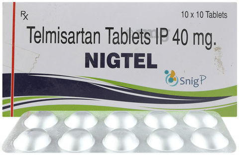 Nigtel 40mg Tablet image Nigtel 40mg Tablet image
