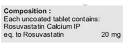 Rosistat 20 Tablet image