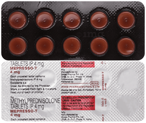 Mepresso T 4mg Tablet image