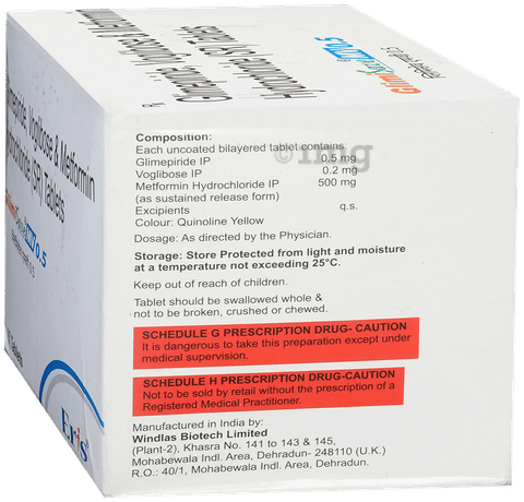 Glimisave MV 0.5 Tablet SR image