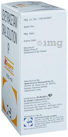 Levacetam 100mg Syrup image Levacetam 100mg Syrup image