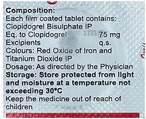 Trugrel 75mg Tablet image