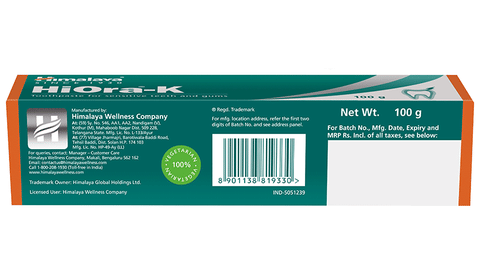 Himalaya Hiora-K Toothpaste | For Sensitive Teeth & Gums 3