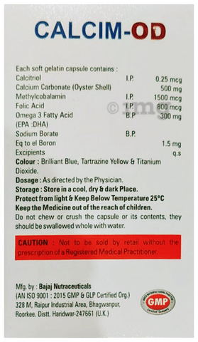 Calcim-OD Softgel Capsule