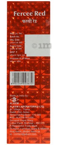 Fercee Red Syrup image Fercee Red Syrup image