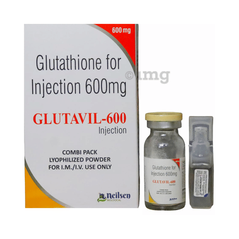 Buy Glutavil 600 Injection Online: View Uses, Side Effects, Price,  Substitutes