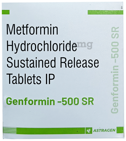 Genformin 500 Tablet SR image