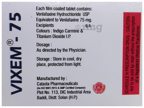 Vixem 75 Tablet image