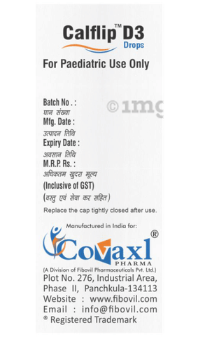 Calflip D3 Oral Drops image Calflip D3 Oral Drops image