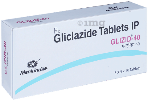 Glizid 40 Tablet image