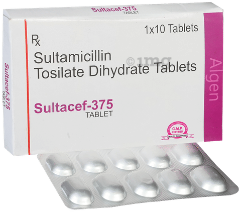 Sultacef 375mg Tablet image