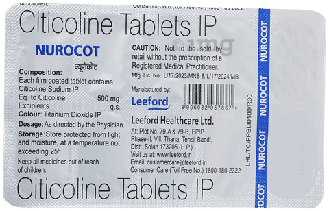 Nurocot 500mg Tablet image