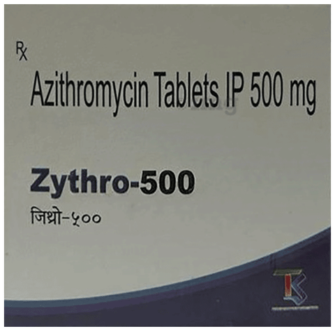 Zythro 500 Tablet image Zythro 500 Tablet image