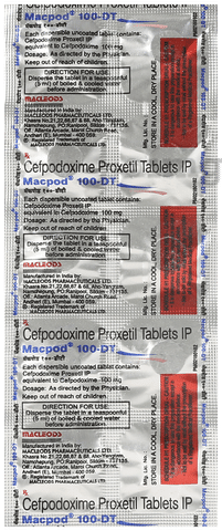 Macpod 100-DT Tablet image