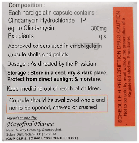 Clindalite 300 Capsule image