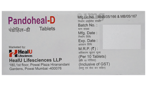 Pandoheal-D Tablet image