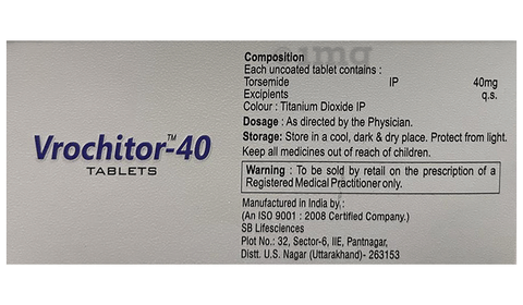 Vrochitor 40 Tablet image