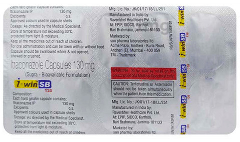 I Win SB 130mg Capsule image
