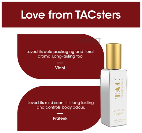 TAC The Ayurveda Co. Lavender Desires Eau Da Parfum Buy bottle of