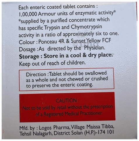 Chymodex Forte Tablet image