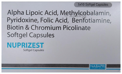 Nuprizest Softgel Capsule image