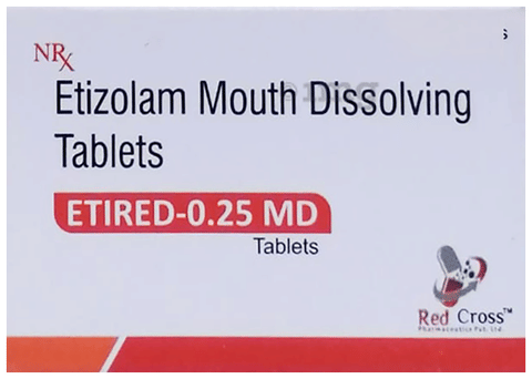 Etired 0.25 MD Tablet image Etired 0.25 MD Tablet image