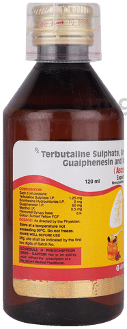 Ascoril Plus Expectorant Honey Rose