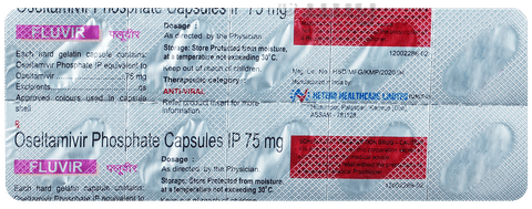 Fluvir 75mg Capsule image