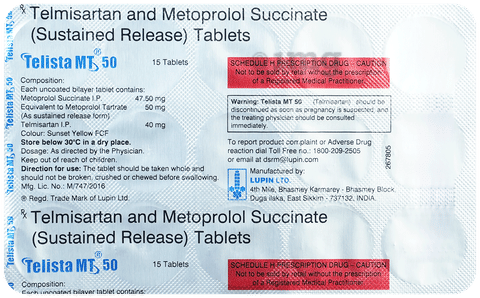 Telista MT 50 Tablet SR image