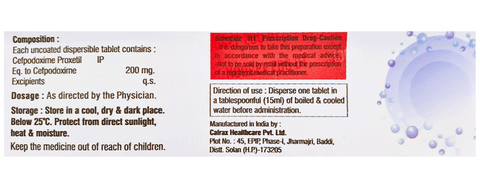 Nodcef 200 DT Tablet image Nodcef 200 DT Tablet image