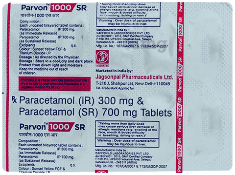 Parvon 1000 SR Tablet image