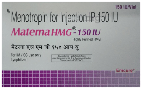 Materna Hmg 150i.u Injection