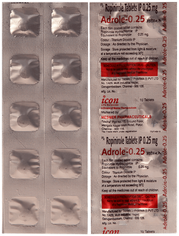 Adrole 0.25mg Tablet image