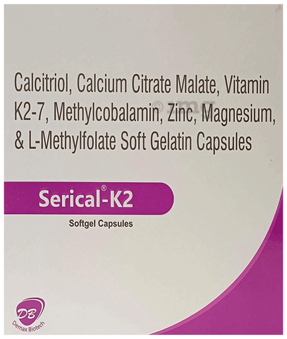 Serical-K2 Softgel Capsule image Serical-K2 Softgel Capsule image
