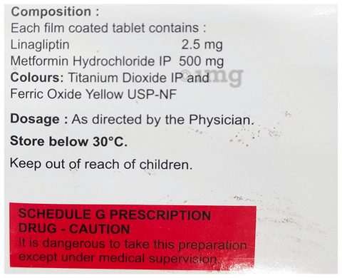 Emlinz M 500 Tablet image