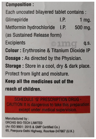 Met-G1 Tablet SR
