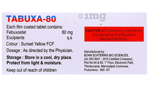 Tabuxa 80mg Tablet image
