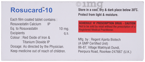 Rosucard 10 Tablet image