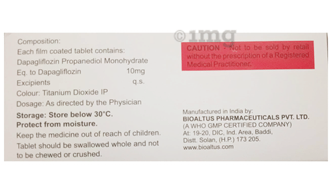 Dapaira 10 Tablet image Dapaira 10 Tablet image