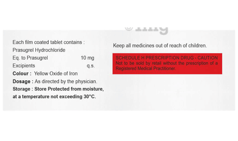 Prasrix 10mg Tablet image Prasrix 10mg Tablet image
