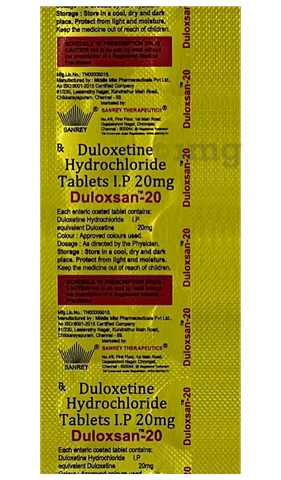 Duloxsan 20 Tablet image