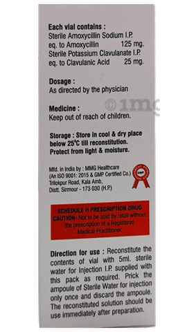 Amentoclav 150 Injection image Amentoclav 150 Injection image