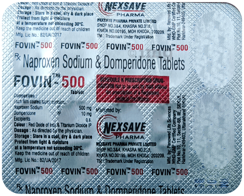 Fovin 500 Tablet image Fovin 500 Tablet image