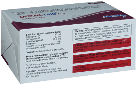 Cetanil-Trio 12.5 Tablet