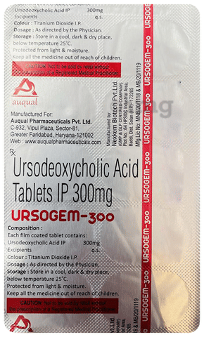 Ursogem 300 Tablet image Ursogem 300 Tablet image