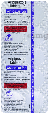 Arigluk 2.5 Tablet image Arigluk 2.5 Tablet image
