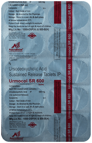 Urmocol SR 600 Tablet image Urmocol SR 600 Tablet image